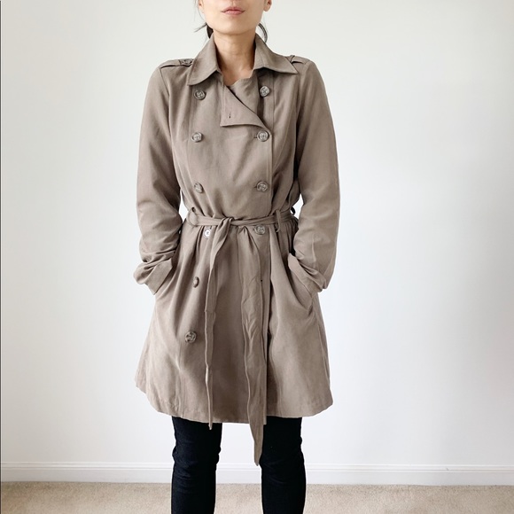 Full suede trench coat - JACK by BB DAKOTA - Picture 4 of 8